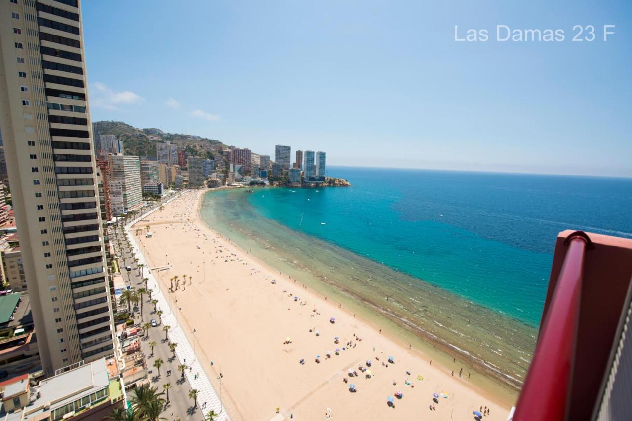 Las Damas Premium 23F Beach Front - Pool & Parking Benidorm Exterior foto