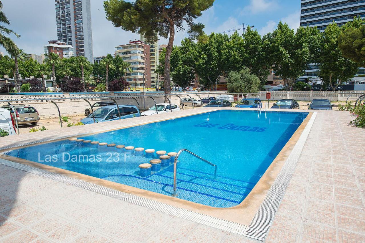 Las Damas Premium 23F Beach Front - Pool & Parking Benidorm Exterior foto