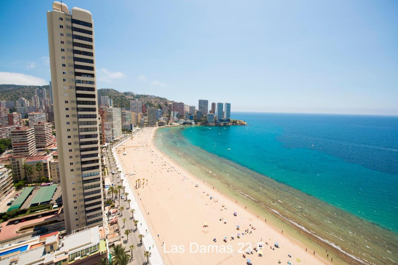 Las Damas Premium 23F Beach Front - Pool & Parking Benidorm Exterior foto