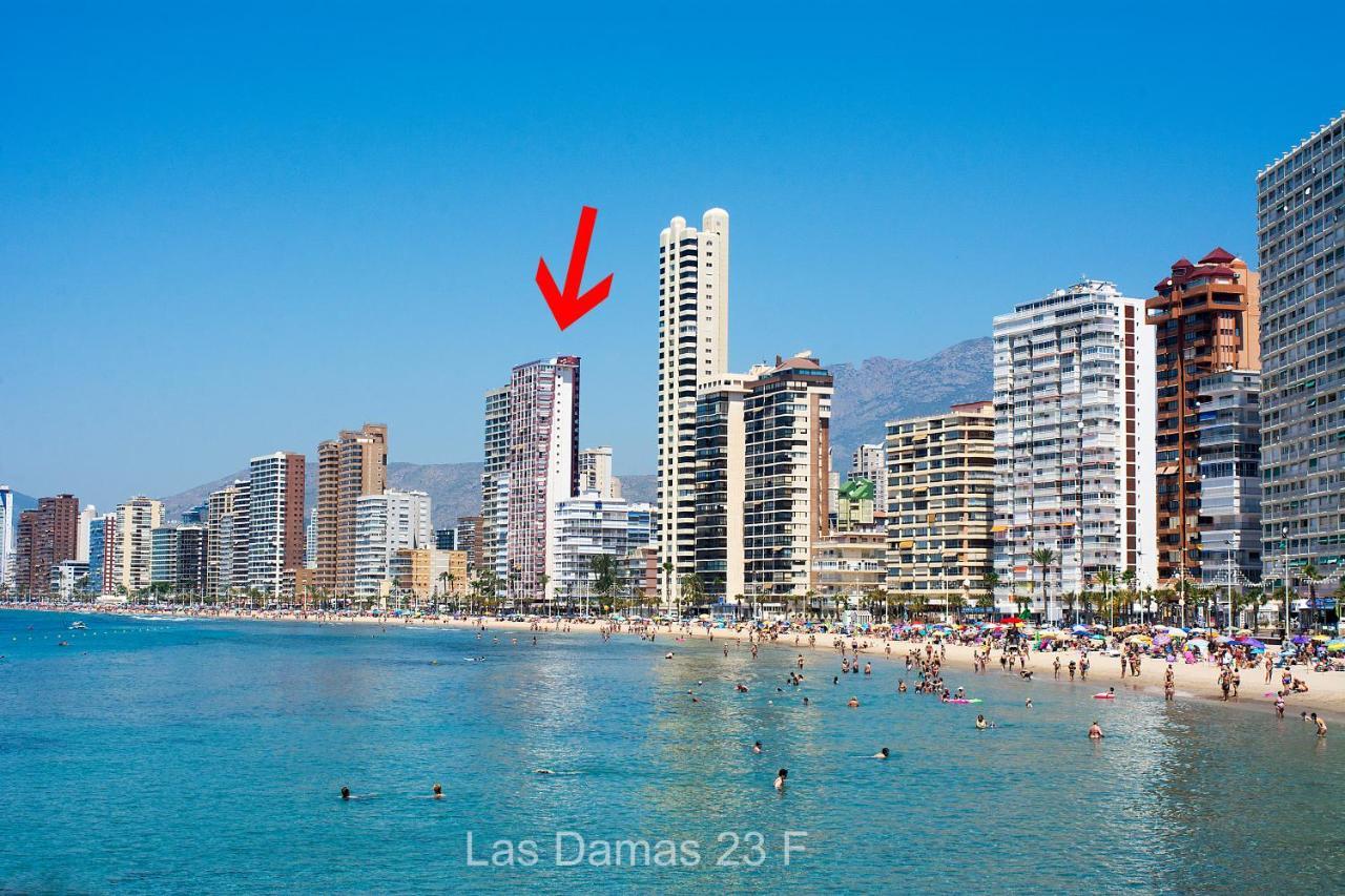 Las Damas Premium 23F Beach Front - Pool & Parking Benidorm Exterior foto